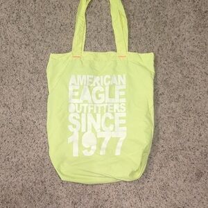 American Eagle Outfitters Neon Yellow Tote
